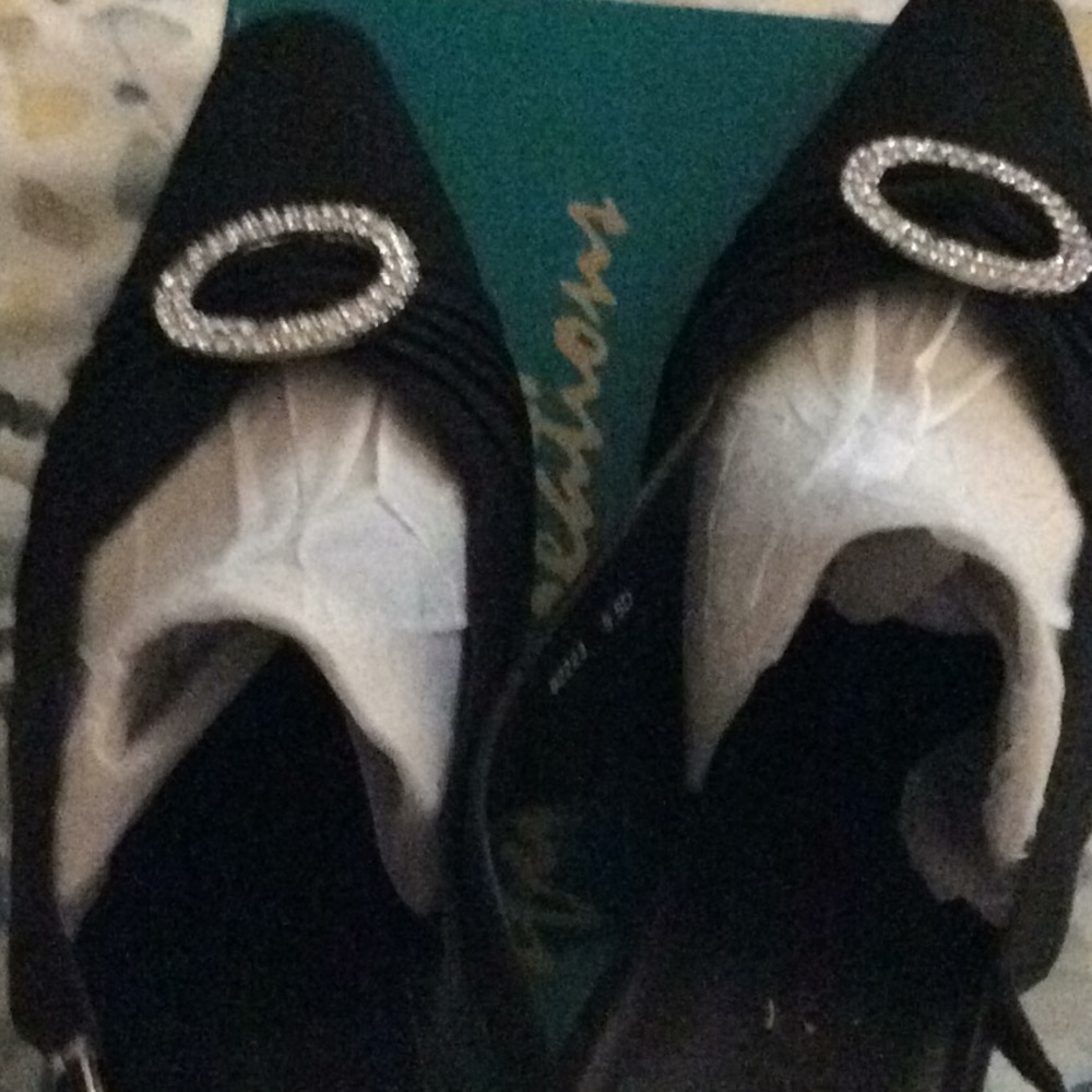 Sling back dress shoes